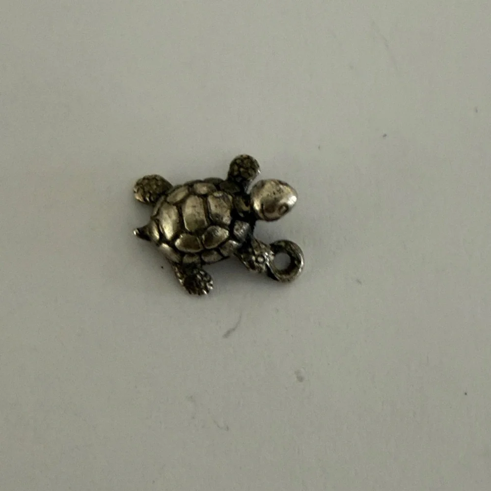 James Avery Silver Turtle Pet Charm